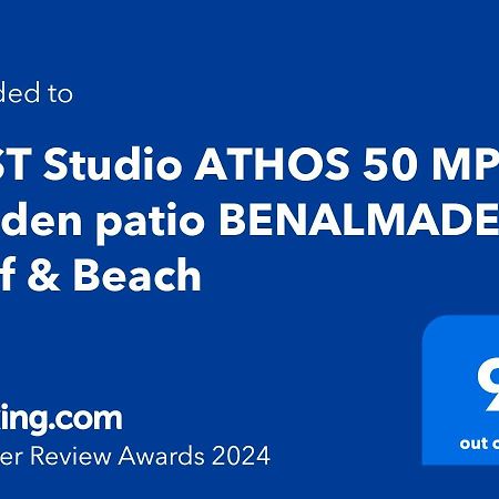 Deluxe Studio Athos 50 Mp Garden Patio Benalmadena Golf & Beach Экстерьер фото